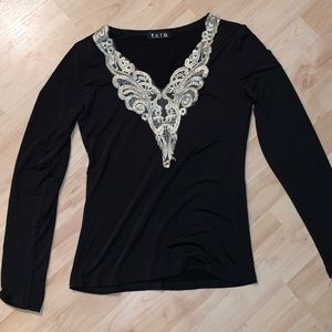 Black long sleeve shirt